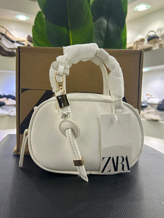شنطه ابيض Zara ترندي 2026❤️