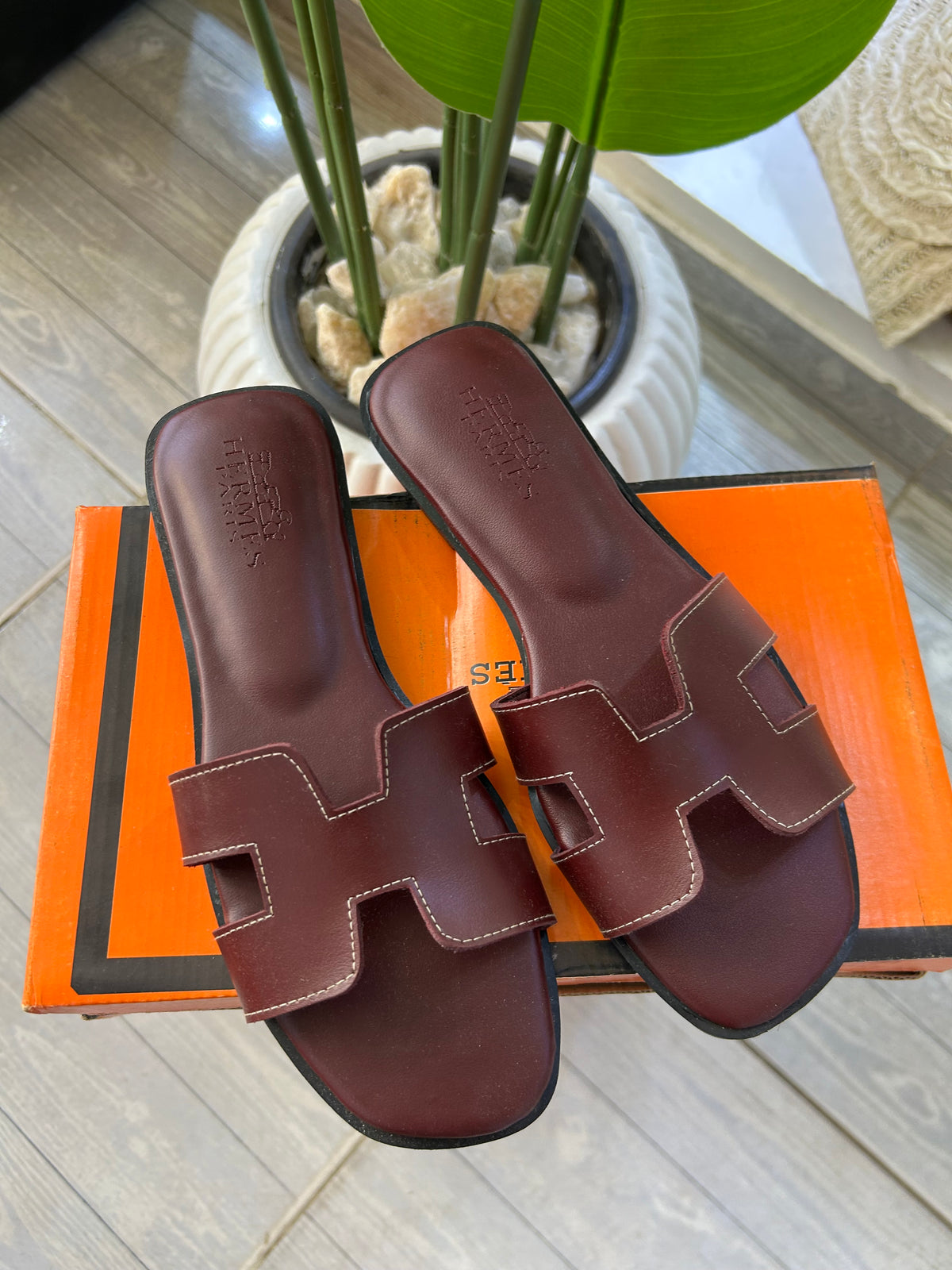 سلبر هيرمس برجندي