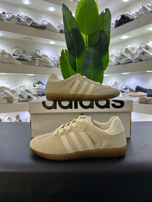 Adidas Samba Biege&White